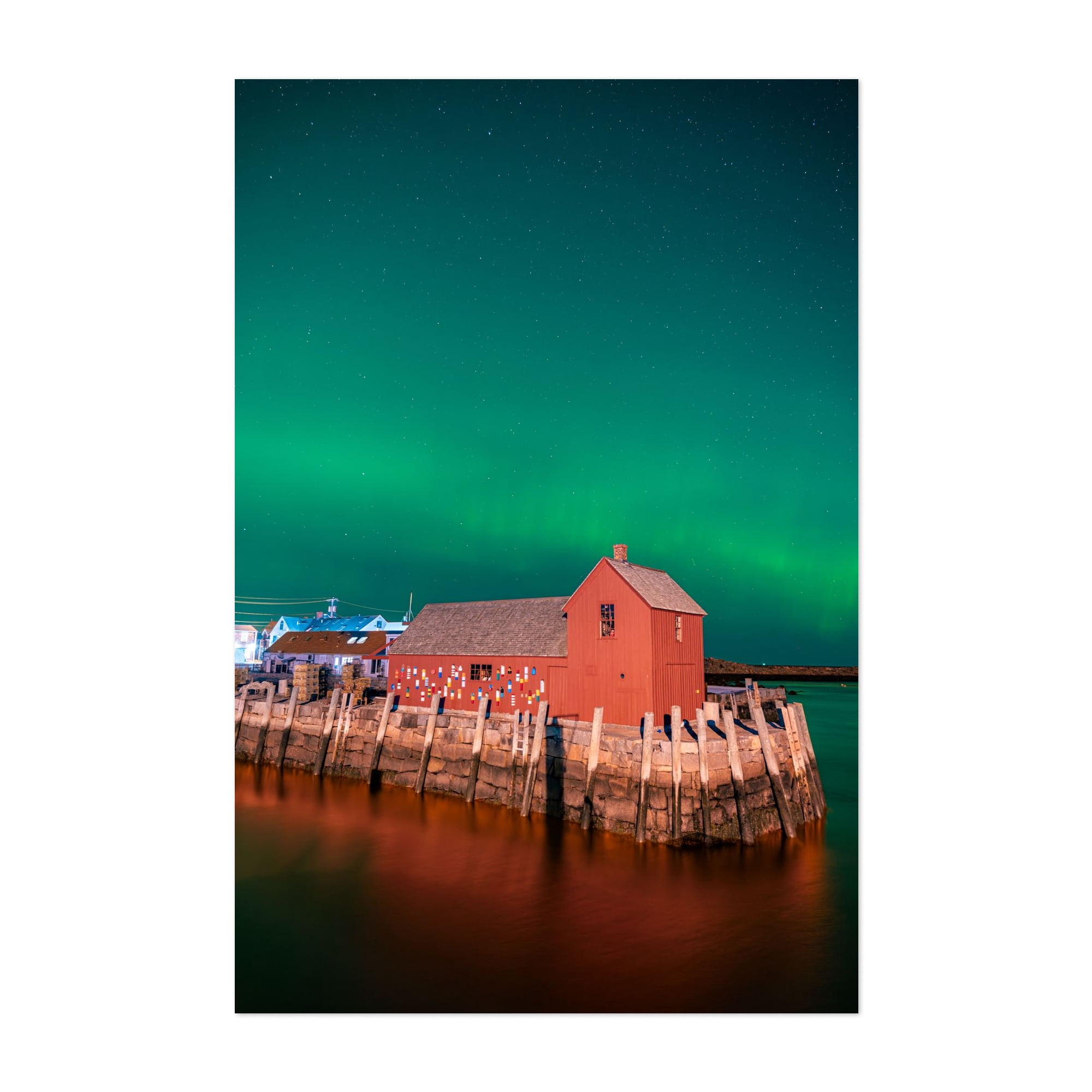 Motif No. II (vertical) - Rockport Massachusetts Photography Night Sky ...