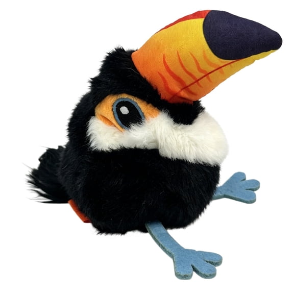 Motion Activated Chirping Bird Cat Toy, USB Rechargeable Realistic Flapping Bird with Catnip, Interactive Indoor Kitten Play Toy