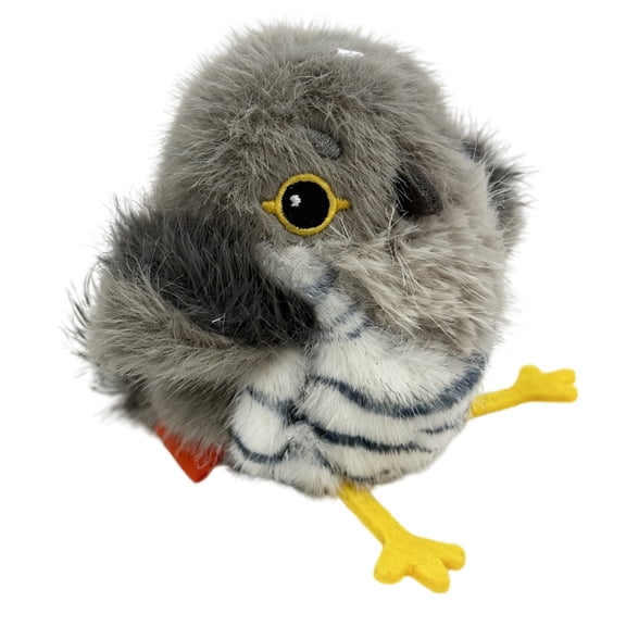 Motion Activated Chirping Bird Cat Toy, USB Rechargeable Realistic Flapping Bird with Catnip, Interactive Indoor Kitten Play Toy