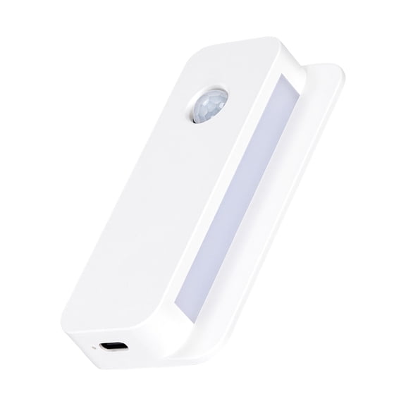 Motion Activated Nightlight Rechargeable Installation Housing Portable Design for Convenience