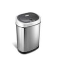 thumbnail image 1 of Motion-Activated Stainless Steel Trash Can – 11.1 Gallon, Stylish & Practical!, 1 of 4