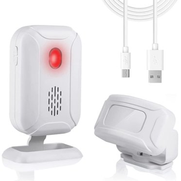 Motion Alarm, Wsdcam Wireless Driveway Alarm Systems Door Sensor Entry Alert Chime for Home Security