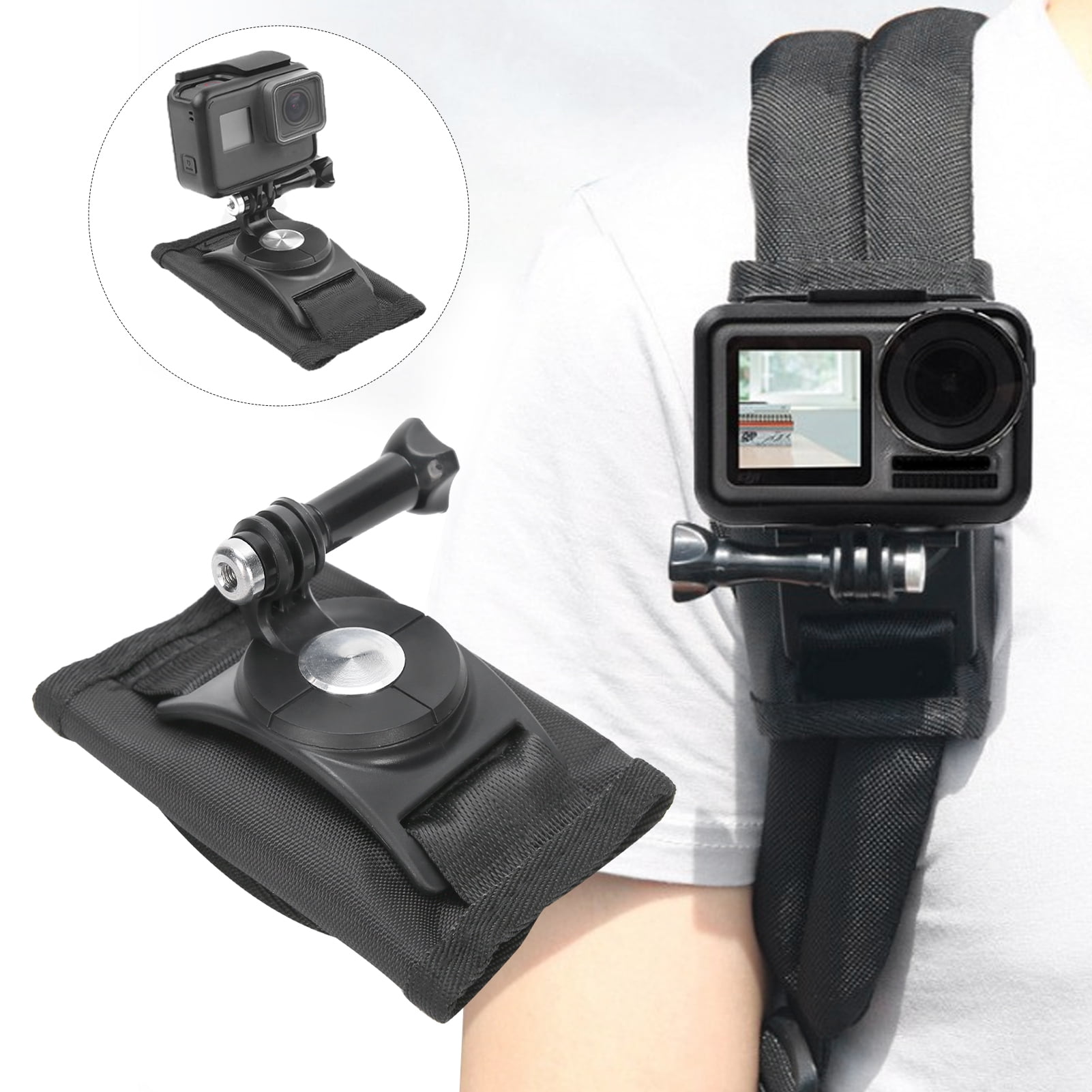 Motion Camera Backpack Expansion Bracket, Simple Operation Motion Camera Backpack Clip Universal