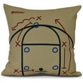 thumbnail image 1 of Motion! Geometric Print Outdoor Pillow, 1 of 1