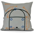 thumbnail image 1 of Motion! Geometric Print Pillow, 1 of 2
