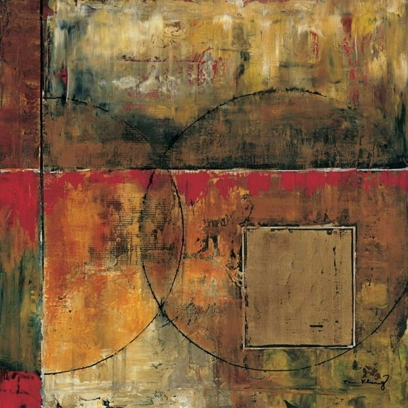 Motion II Poster Print by Mike Klung (18 x 18) # MK5158