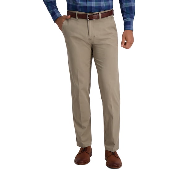 Motion Khaki Flat Front Pant Straight Fit HC71039