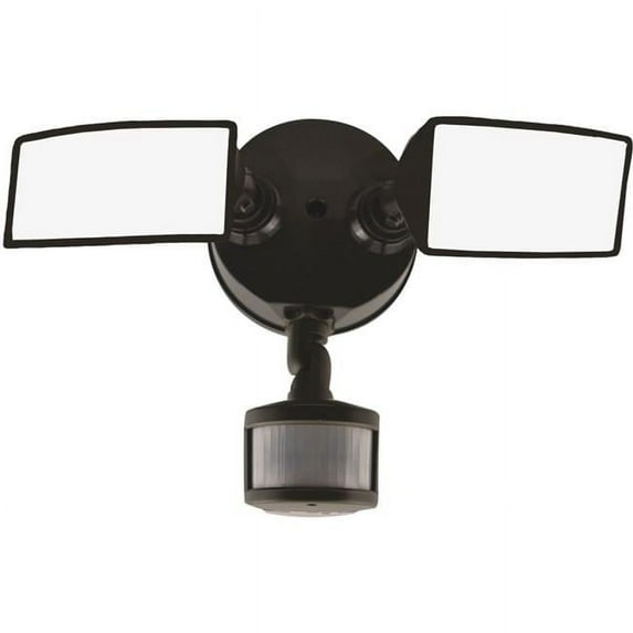 Swivel LED Motion Flood Light - Motion Sensing, 2500 Lm, 4000K - Bronze