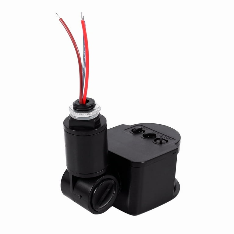 Motion detector switch outdoor top