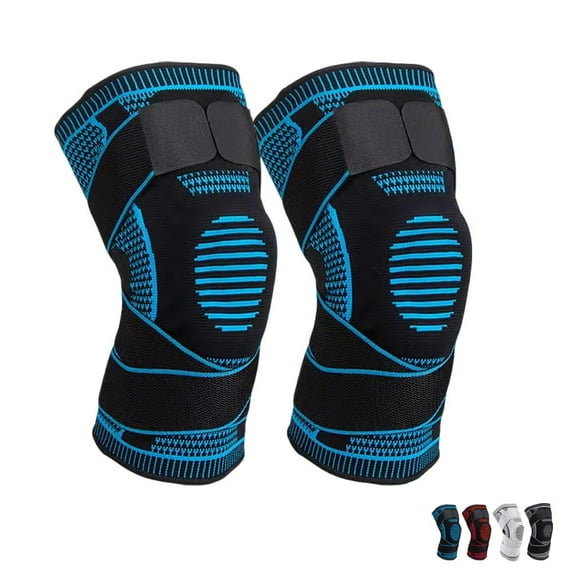 Motion Max Knee Pro Brace, Knee Bone Recovery Brace, Support for Bone-on-Bone Walking (Blue,Small)