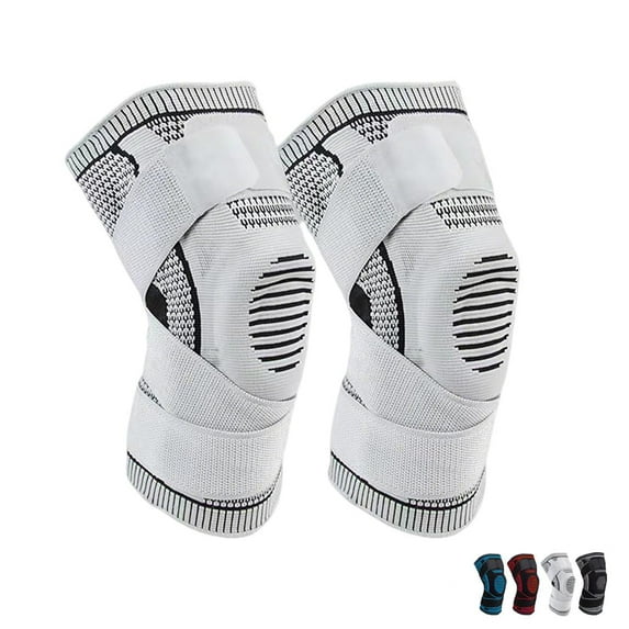 Motion Max Knee Pro Brace, Knee Bone Recovery Brace, Support for Bone-on-Bone Walking (Gray,Small)