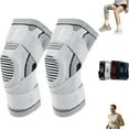 thumbnail image 1 of Motion Max Knee Pro,Motionmax Knee Pro Brace,Motion Max Pro Knee Brace Bone on Bone Support,One Pair with Adjustable Non-Slip Straps (Gray,XX-Large), 1 of 7
