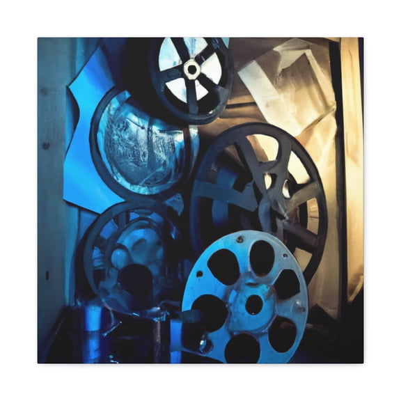 "Motion Pictures Rewound" - Canvas