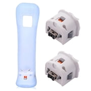 Motion Plus Adapter For Wii Remote - Enhances Motion Control Accuracy For Compatible Games, Plug-and-Play Sensor Add-on,White