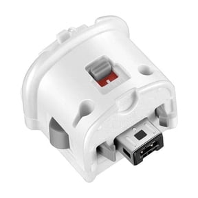 Motion Plus Adapter Replacement for Wii Motion Plus Adapter-Sensor Accelerator and Nintendo Remote Controller compatible (White 1 pcs)