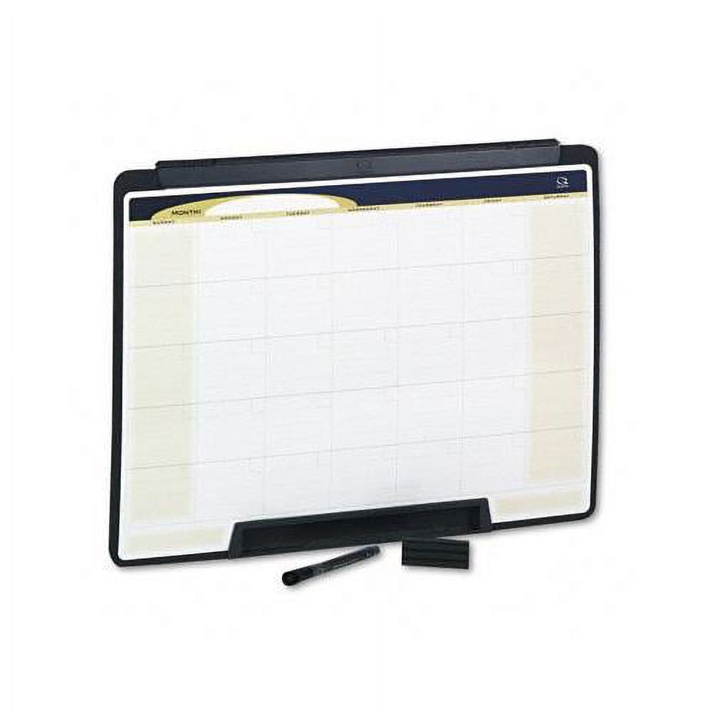 Motion Portable Monthly Calendar, Dry Erase, 24 X 18