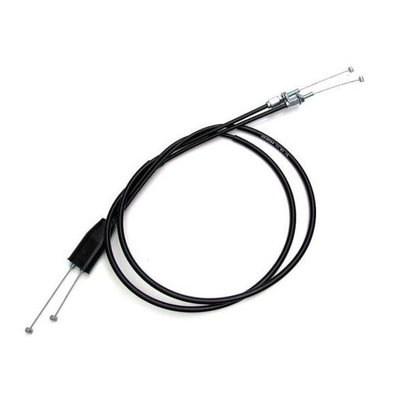 Motion Pro 02-0514 Black Vinyl Push/Pull Throttle Cable Set (+2in.)