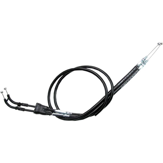 Motion Pro - 03-0385 - Black Vinyl Push/Pull Throttle Cable Set