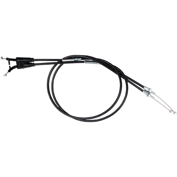 Motion Pro - 03-0396 - Black Vinyl Push/Pull Throttle Cable Set