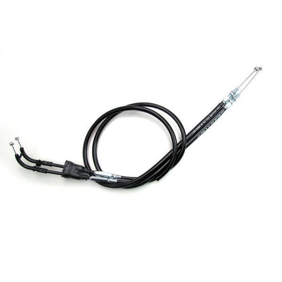 Motion Pro 03-0439 Black Vinyl Push/Pull Throttle Cable Set