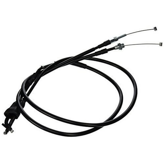 Motion Pro 05-0286 Black Vinyl Throttle Push-Pull Cable Set