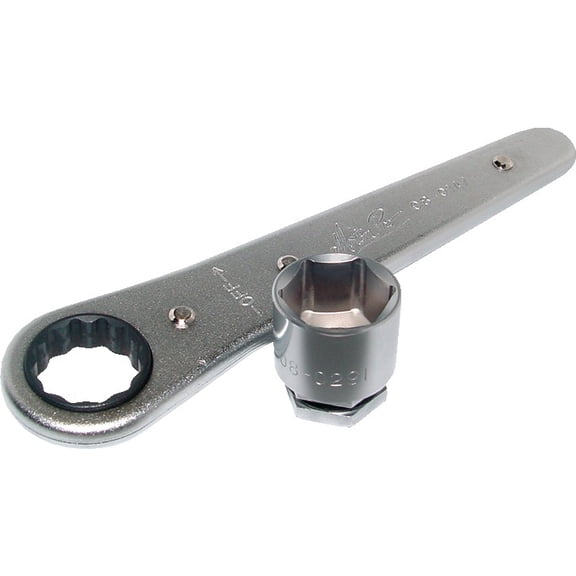 Motion Pro Ratchet Spark Plug Wrench Kit with 13/16" Extension Socket for Water-Cooled 2-Stroke Engines (08-0318)