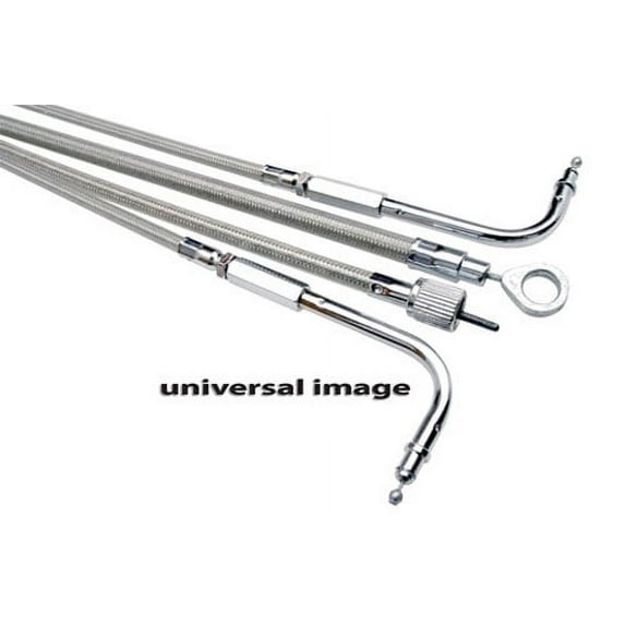 Motion Pro 65-0345 Cable, Armor Coat, Throttle Pull Yamaha Stratoliner / Roadlin