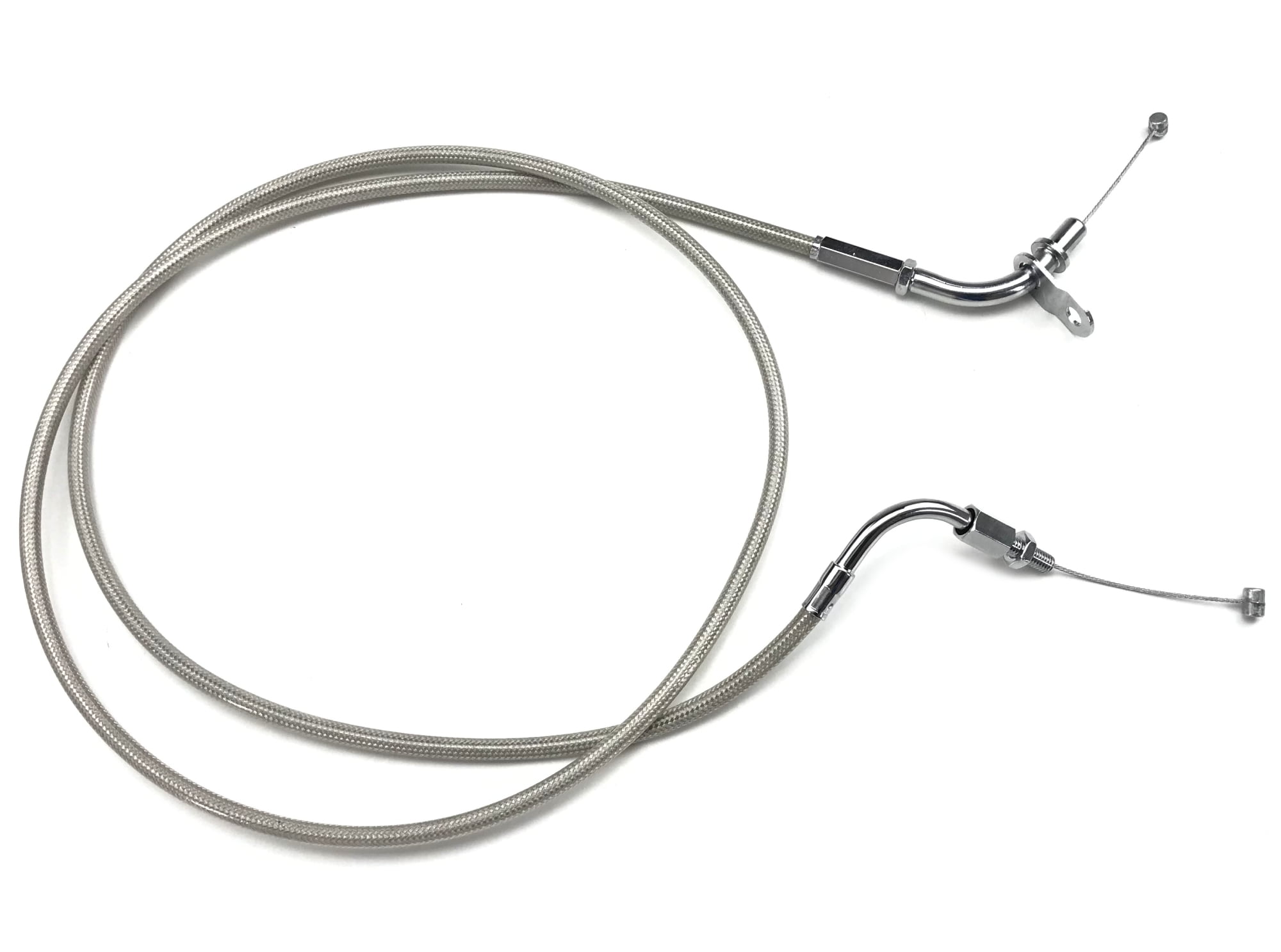 Armor Coat Stainless Steel Pull Throttle Cable - Motion Pro - View #5