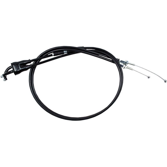 Motion Pro Black Vinyl Push - Pull Throttle Cable Set 04-0196
