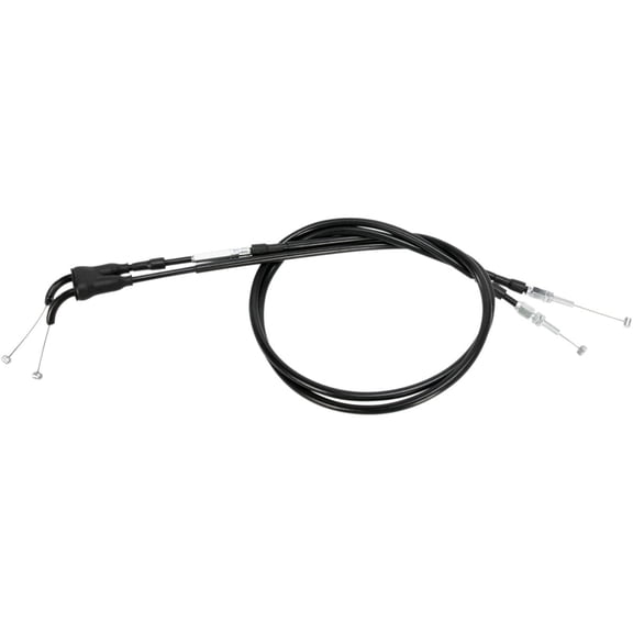 Motion Pro Black Vinyl Throttle Push-Pull Cable Compatible for Suzuki RMZ250 2008 - 2015