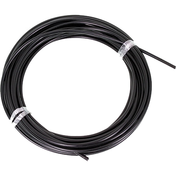 Motion Pro Control Wire Outer Cable Housing, 5mm OD x 1.5mm ID, Black, 50 ft Coil, Nylon Liner (01-0104)