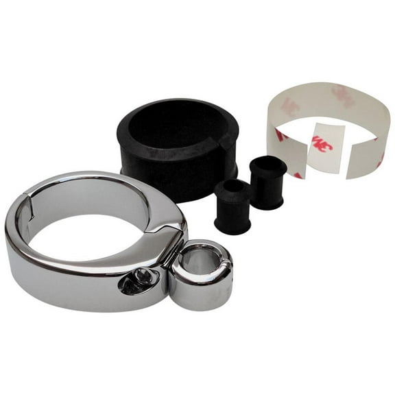 Motion Pro Single Throttle/Clutch Chrome Cable Clamp 1.25"-1.5" (11-0041)