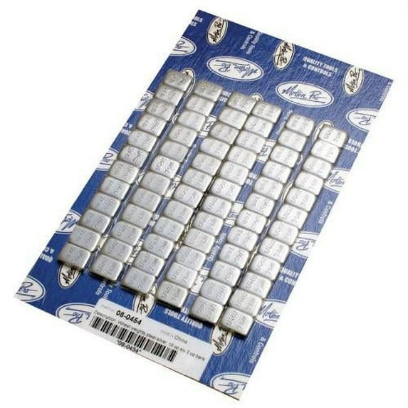 Motion Pro Steel Wheel Weights Silver 360pc 1/4oz Weights/90oz Total (08-0452)
