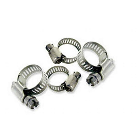 Motion Pro 12-0023 Stainless Steel Hose Clamps - 7/16in. - 25/32in. Hose