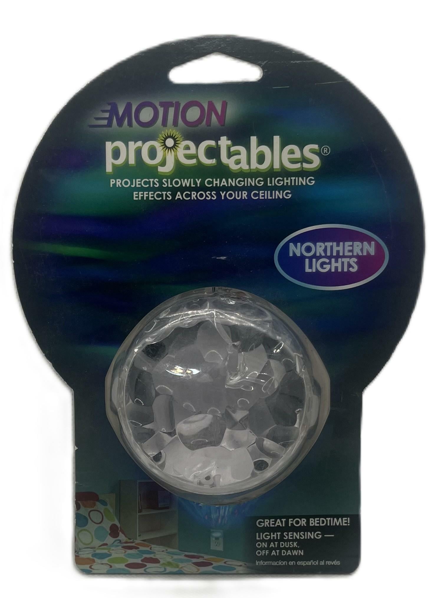 Motion Projectables Northern Lights LED Night Light, Plug-in, Aurora Borealis, Galaxy, 30404, 7.16 in, 5.42 in