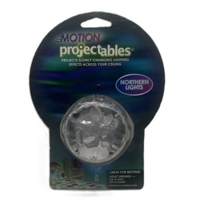 Motion Projectables Northern Lights LED Night Light, Plug-in, Aurora Borealis, Galaxy, 30404, 7.16 in, 5.42 in