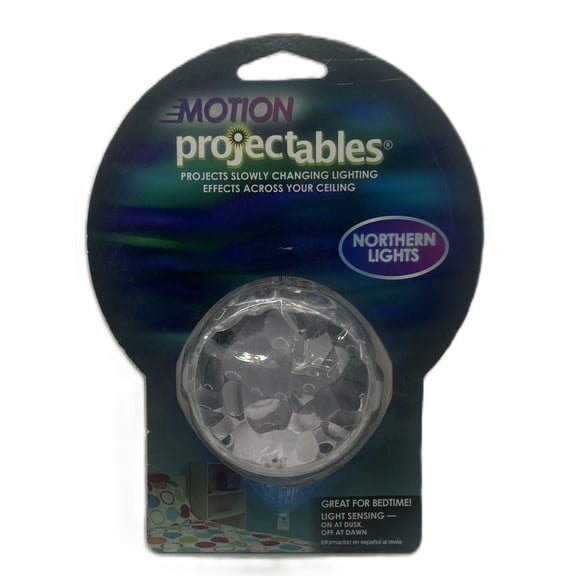 Motion Projectables Northern Lights LED Night Light, Plug-in, Aurora Borealis, Galaxy, 30404, 7.16 in, 5.42 in