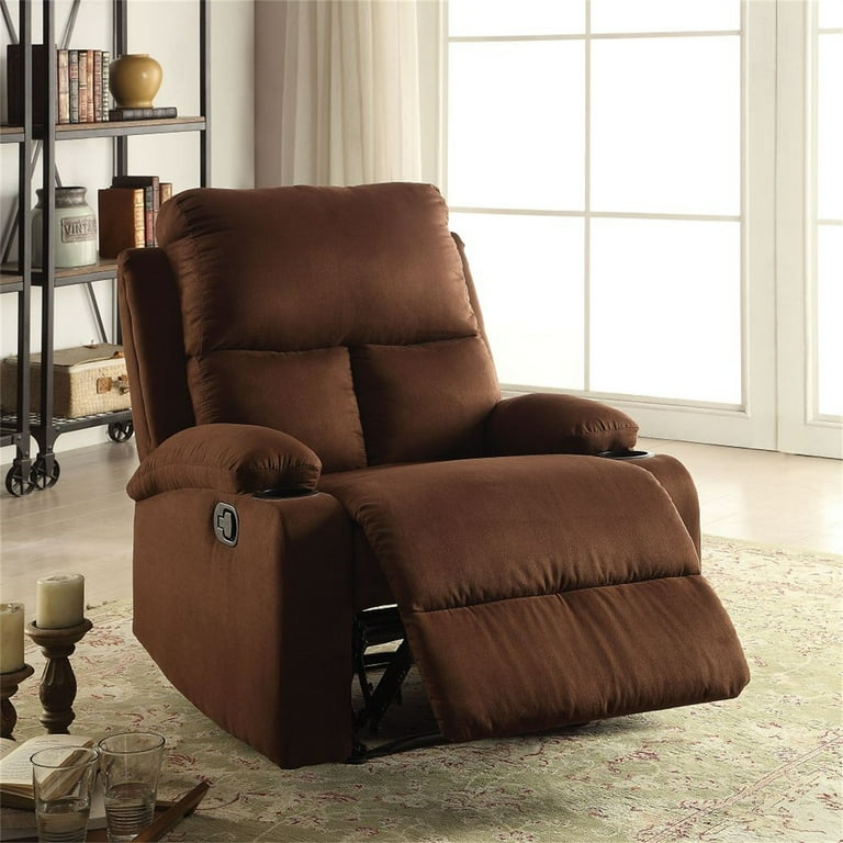 Motion Recliner Sofa with 2 Cup Holders Living Room Reclining
