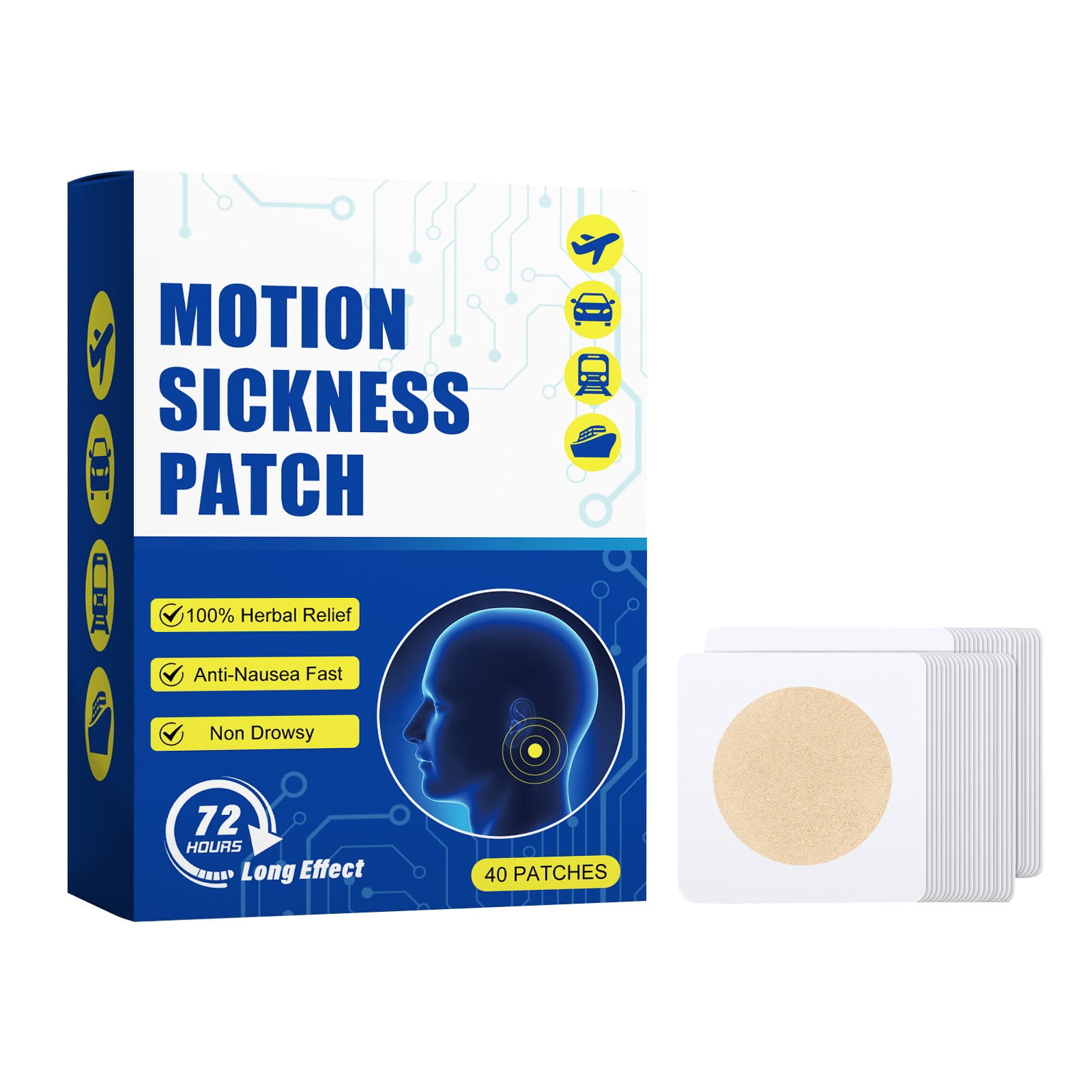 Motion S Ickness Patch Heritage Body Wash Oil Moisturizer Hair Lotion