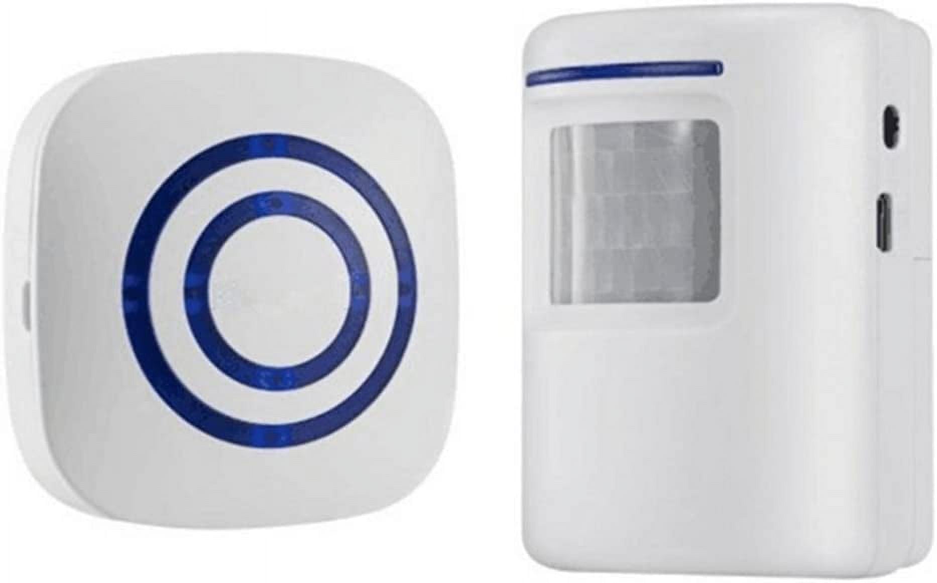 Infrared Motion Detector Alarm Wireless & Entry Alert - 36 Ringtones, 918ft Range For Store Or Home Motion Sensor Doorbell