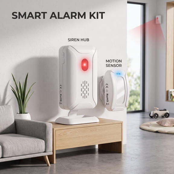 Motion Sensor Door Chime, Store Entry Alert, Wireless Business Welcome Buzzer, Visitor Monitor