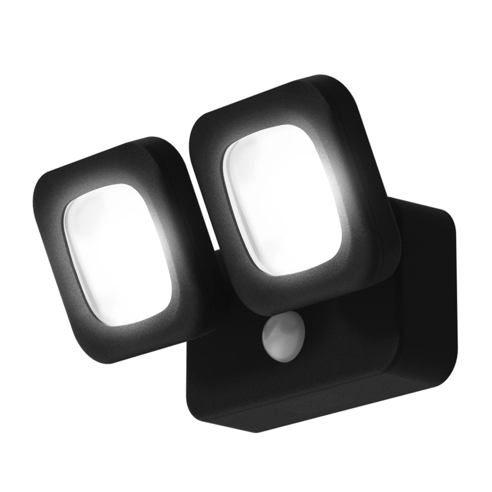 Motion Sensor Flood Lights Outdoor, Battery Operated Waterproof 500LM