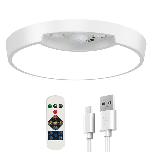 Motion Sensor LED Ceiling Light iMounTEK 3W Rechargeable Wireless