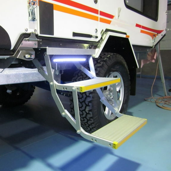 Motion Sensor LED Light Bar - Magnetic Night Light with PIR Detection for RV Steps, Closets & Camping | Battery Powered, 10ft Range, Auto On/Off