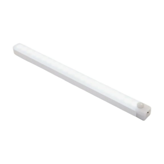 Motion Sensor LED Light Strip, Wireless Under Cabinet Lighting with Smart Infrared Sensor, Rechargeable USB Closet Light for Kitchen, Bedroom, Wardrobe, Hallway, Stairs, Mount
