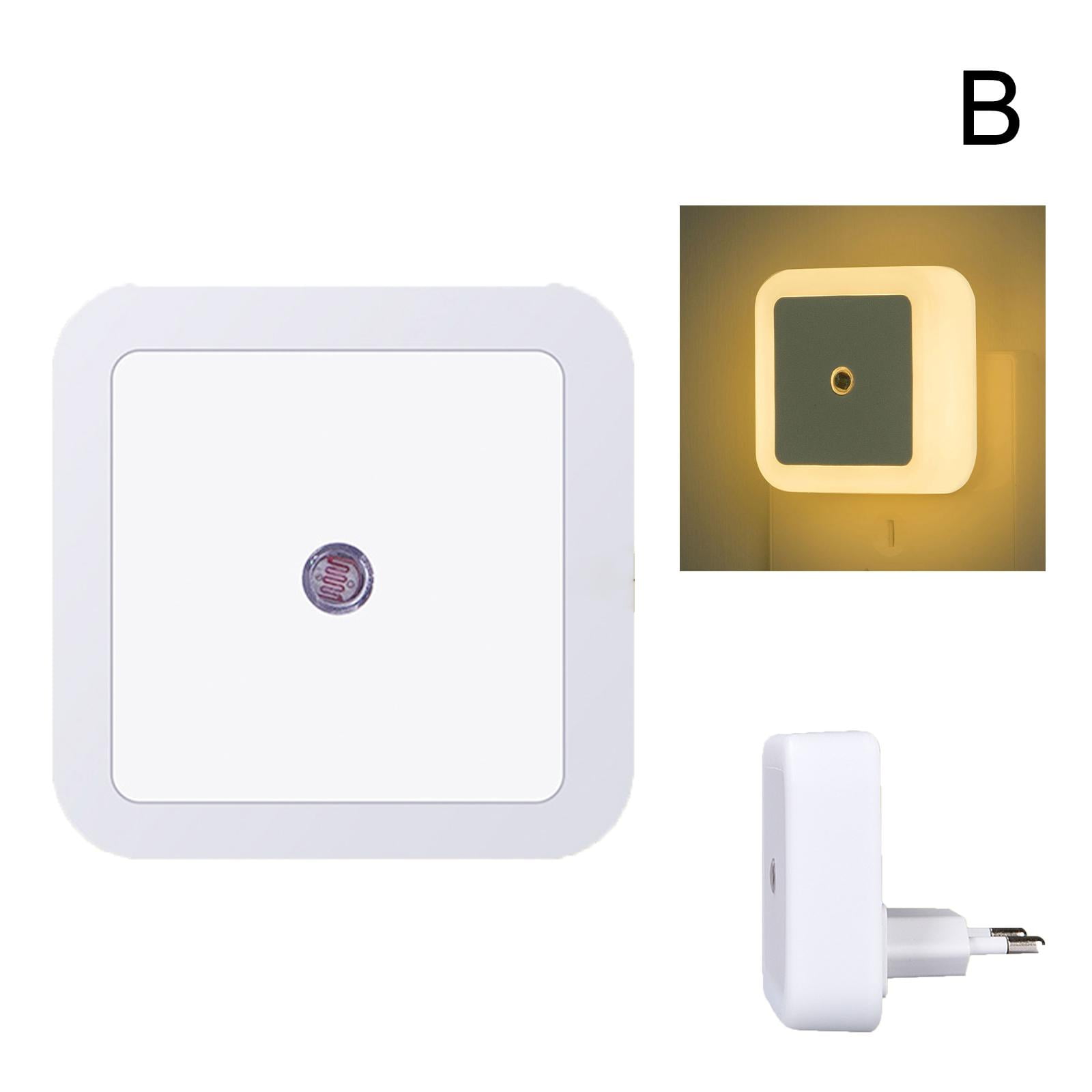 Motion Sensor LED Night Light Smart Plugin WC Bedside Hallway_ Lamp