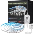 thumbnail image 1 of Motion Sensor LED Strip YANTON - Cabinet Strip YANTONs with 24W Plug, Dimmer and Timing,16.4ft 6000K ColdWhite, 1 of 1