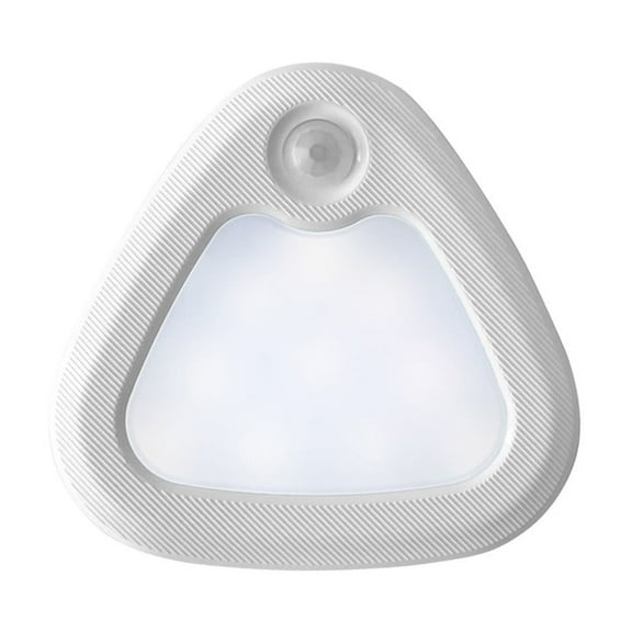 Motion Sensor Light Indoor Battery Operated with Human Body Intelligent Sensor, 9.2x9.2x2.3cm, Battery Powered Motion Sensor Lights for Wardrobe Bedside