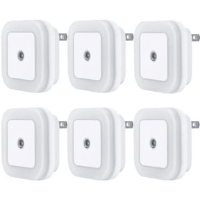 Motion Sensor Light, LED Night Light Lamp with Smart Sensor Dusk to Dawn Sensor, Daylight White, Plug-in