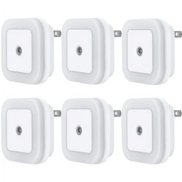 Motion Sensor Light, LED Night Light Lamp with Smart Sensor Dusk to Dawn Sensor, Daylight White, Plug-in